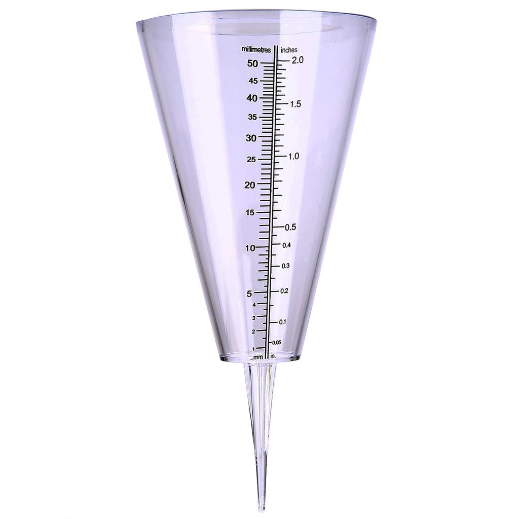 Ground Spike Rain Gauge with Dual Scale by HitMyNeed