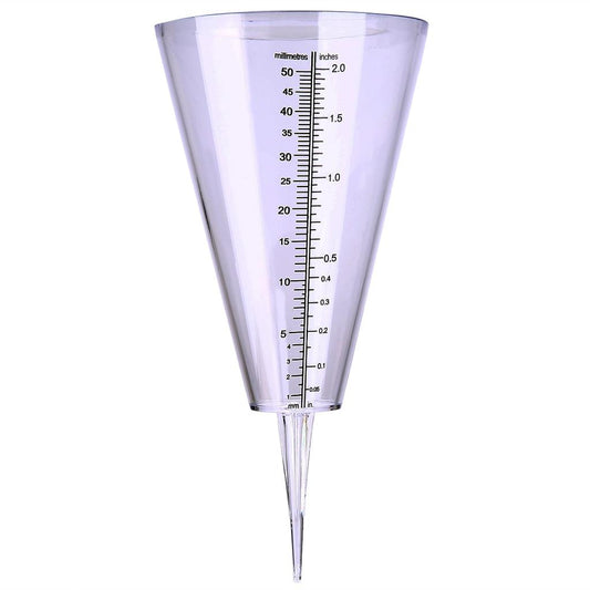 Ground Spike Rain Gauge with Dual Scale by HitMyNeed