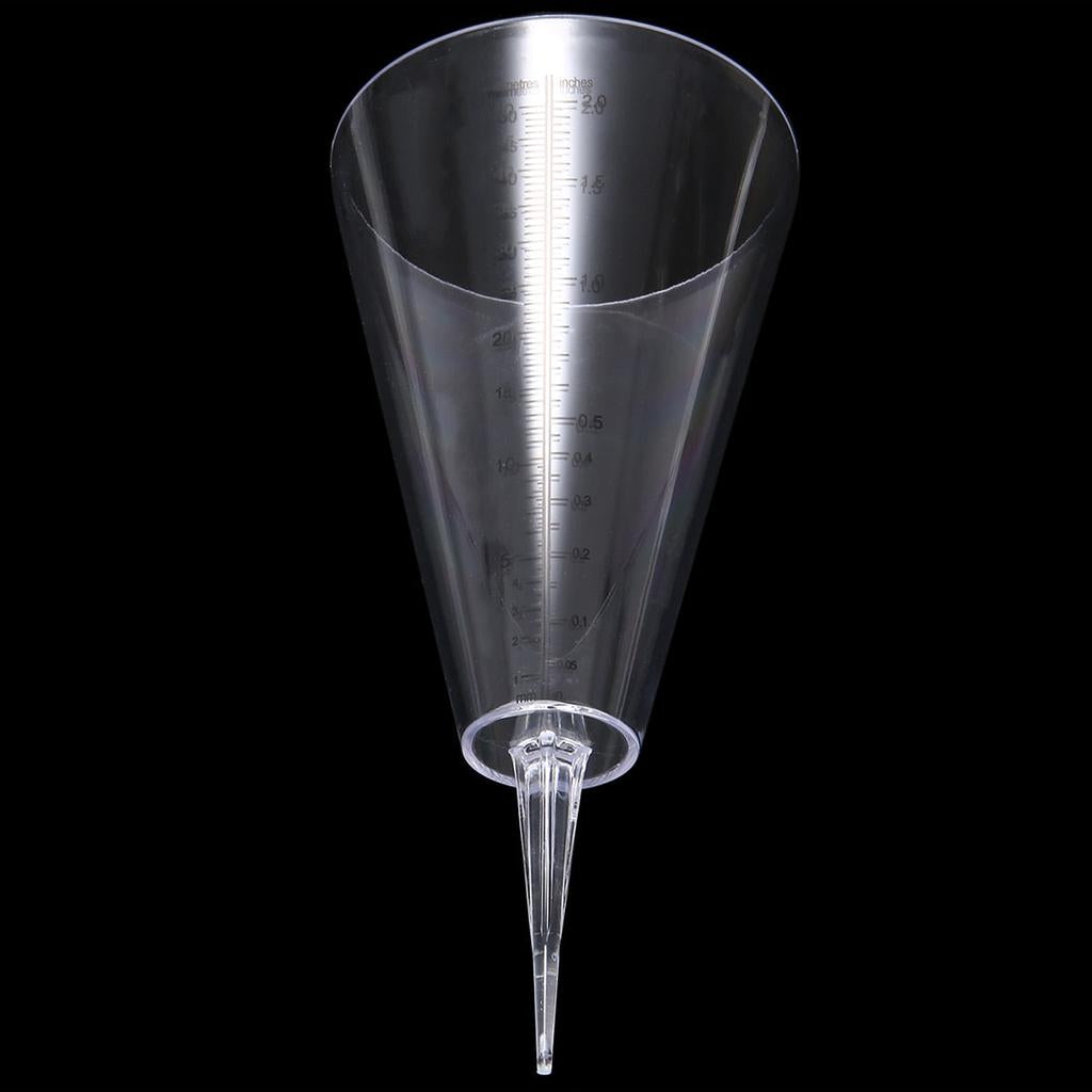 Ground Spike Rain Gauge with Dual Scale by HitMyNeed