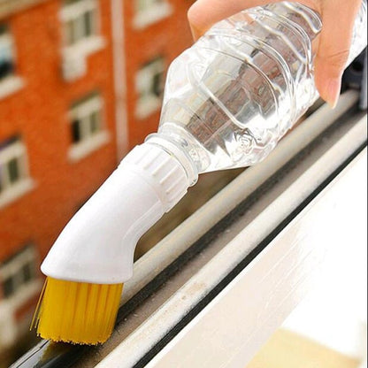 Grout Cleaning Brush with Bottle Dispenser by HitMyNeed