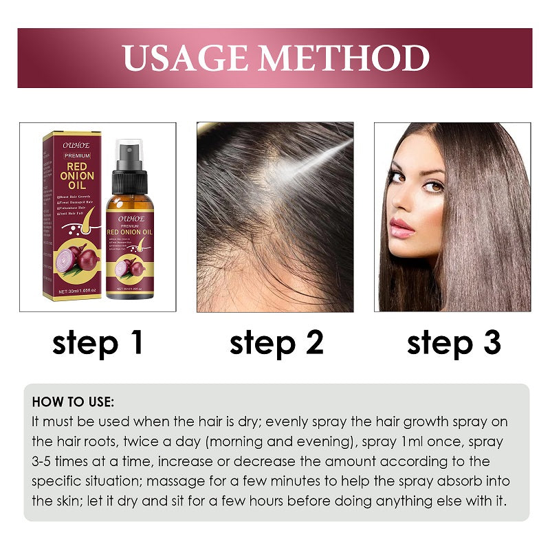 Growth Enhancer Onion Hair Serum 30ml by HitMyNeed
