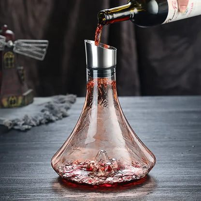 Guanshan Snow Mountain Glass Wine Decanter 1800ml by HitMyNeed