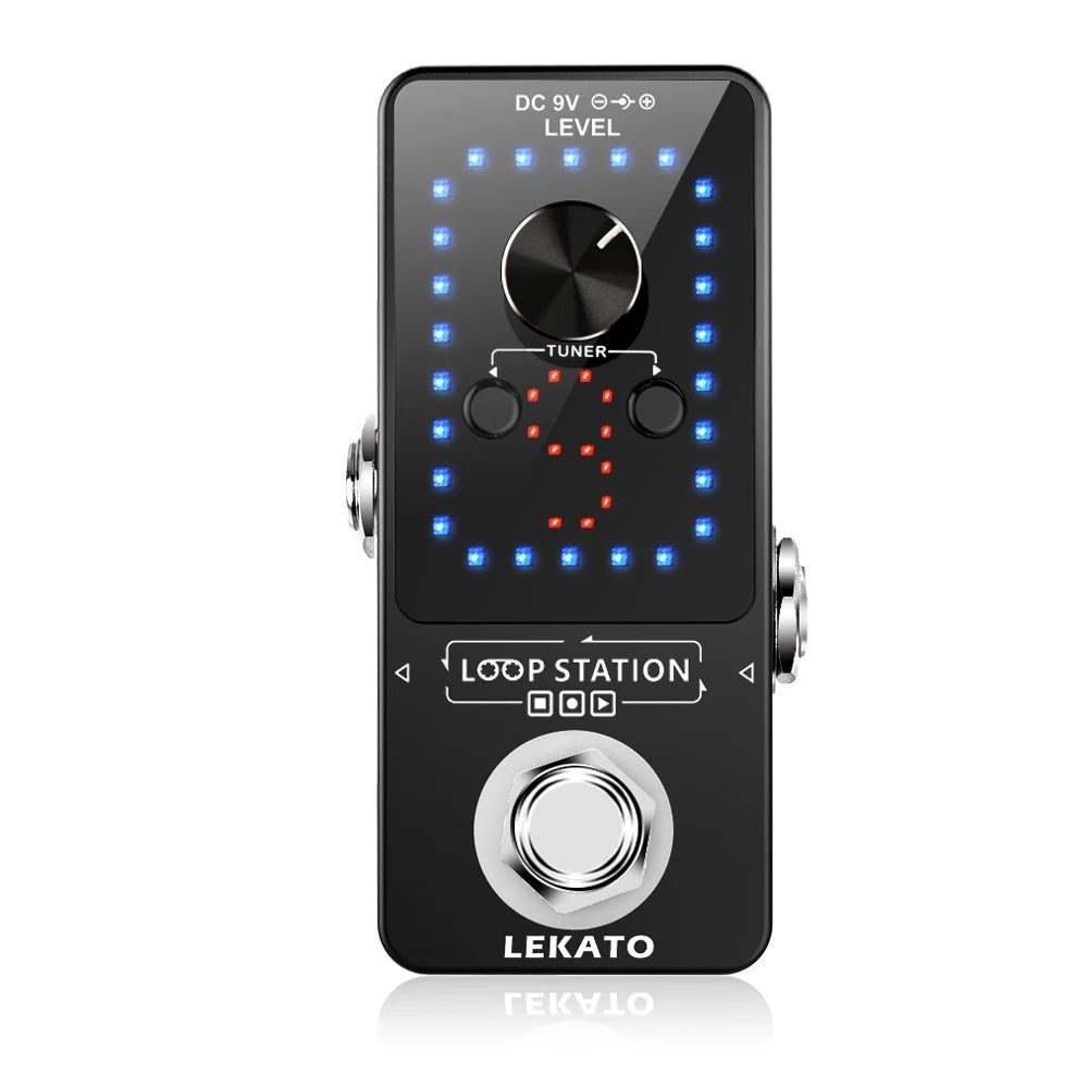 Guitar Looper Pedal with 9 Loops & Tuner, 40 Min Time by HitMyNeed