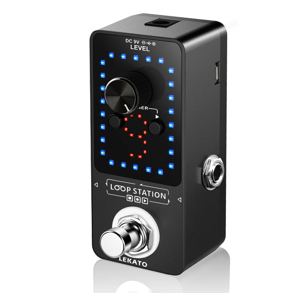 Guitar Looper Pedal with 9 Loops & Tuner, 40 Min Time by HitMyNeed
