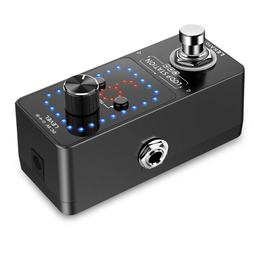 Guitar Looper Pedal with 9 Loops & Tuner, 40 Min Time by HitMyNeed