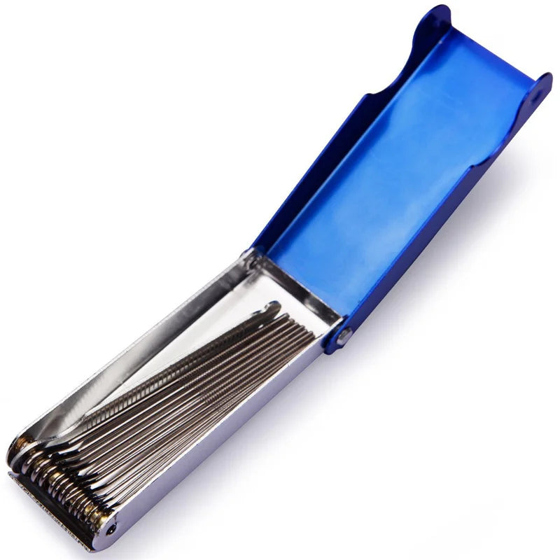 Guitar Nut Slot File Set with Dual Cutting Edges by HitMyNeed