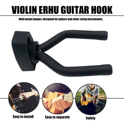 Guitar Wall Mount Hook Hanger with Padded Arms by HitMyNeed