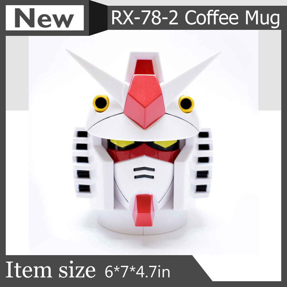 Gundam Head Mug with Stainless Steel Inner Cup by HitMyNeed