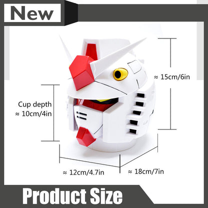 Gundam Head Mug with Stainless Steel Inner Cup by HitMyNeed