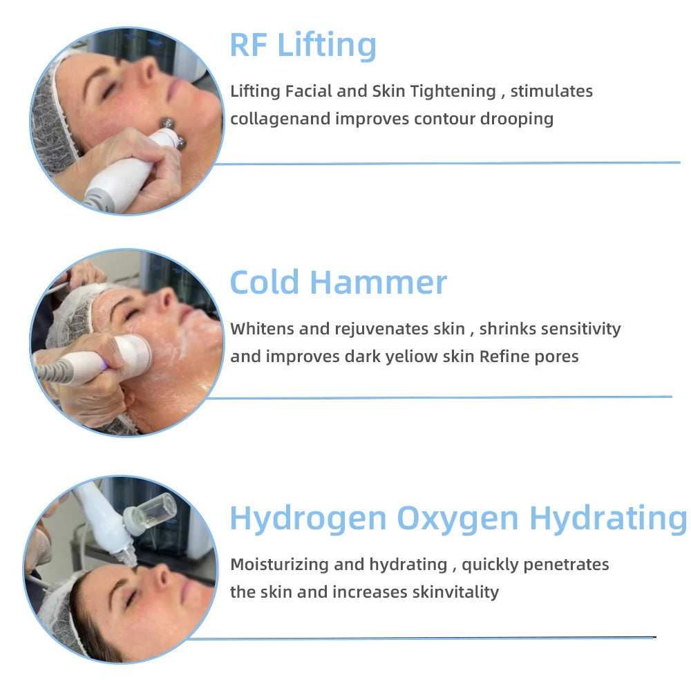 H2O2 Hydro Oxygen Jet Peel Small Bubble Facial Machine by HitMyNeed