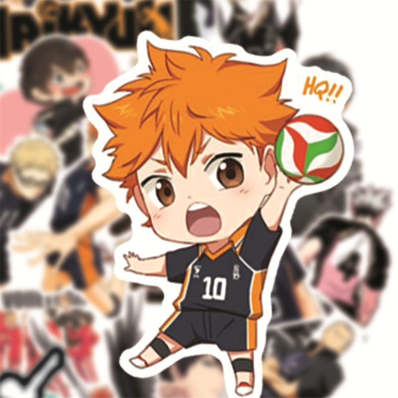 Haikyu Anime PVC Stickers Set (50pcs) by HitMyNeed