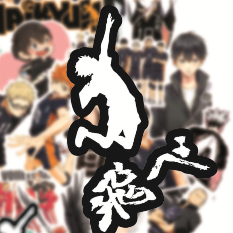 Haikyu Anime PVC Stickers Set (50pcs) by HitMyNeed