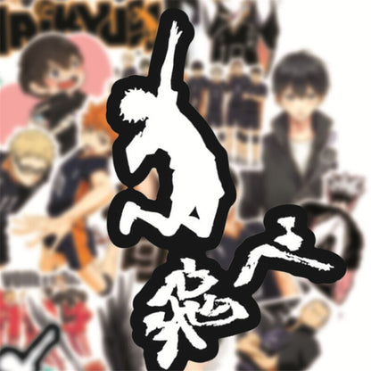 Haikyu Anime PVC Stickers Set (50pcs) by HitMyNeed