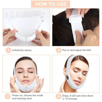 Hailicare V-Line Face Lifting Belt with 5 Modes by HitMyNeed