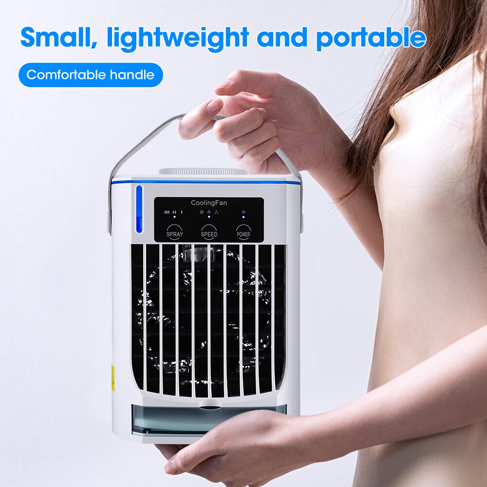 Haillicare USB Desktop Air Cooler with 500ml Tank by HitMyNeed