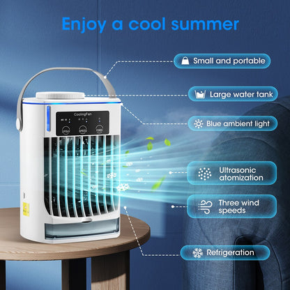 Haillicare USB Desktop Air Cooler with 500ml Tank by HitMyNeed