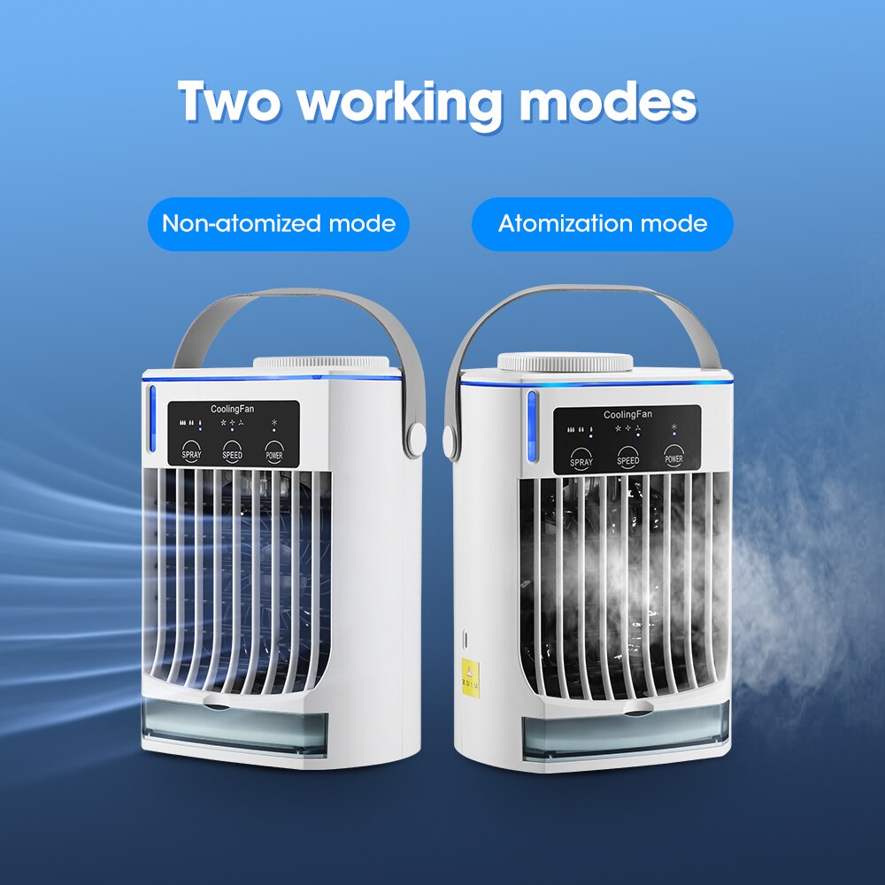 Haillicare USB Desktop Air Cooler with 500ml Tank by HitMyNeed