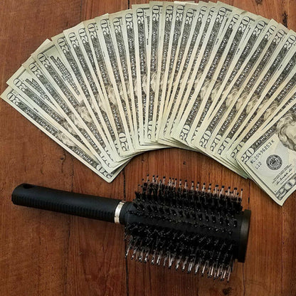 Hair Brush Hidden Safe for Jewelry and Cash by HitMyNeed
