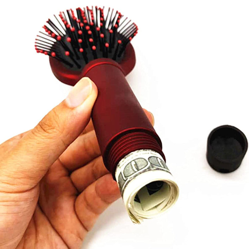 Hair Brush Secret Stash Safe with Hidden Compartment by HitMyNeed
