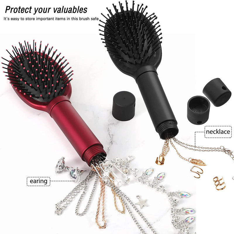 Hair Brush Secret Stash Safe with Hidden Compartment by HitMyNeed