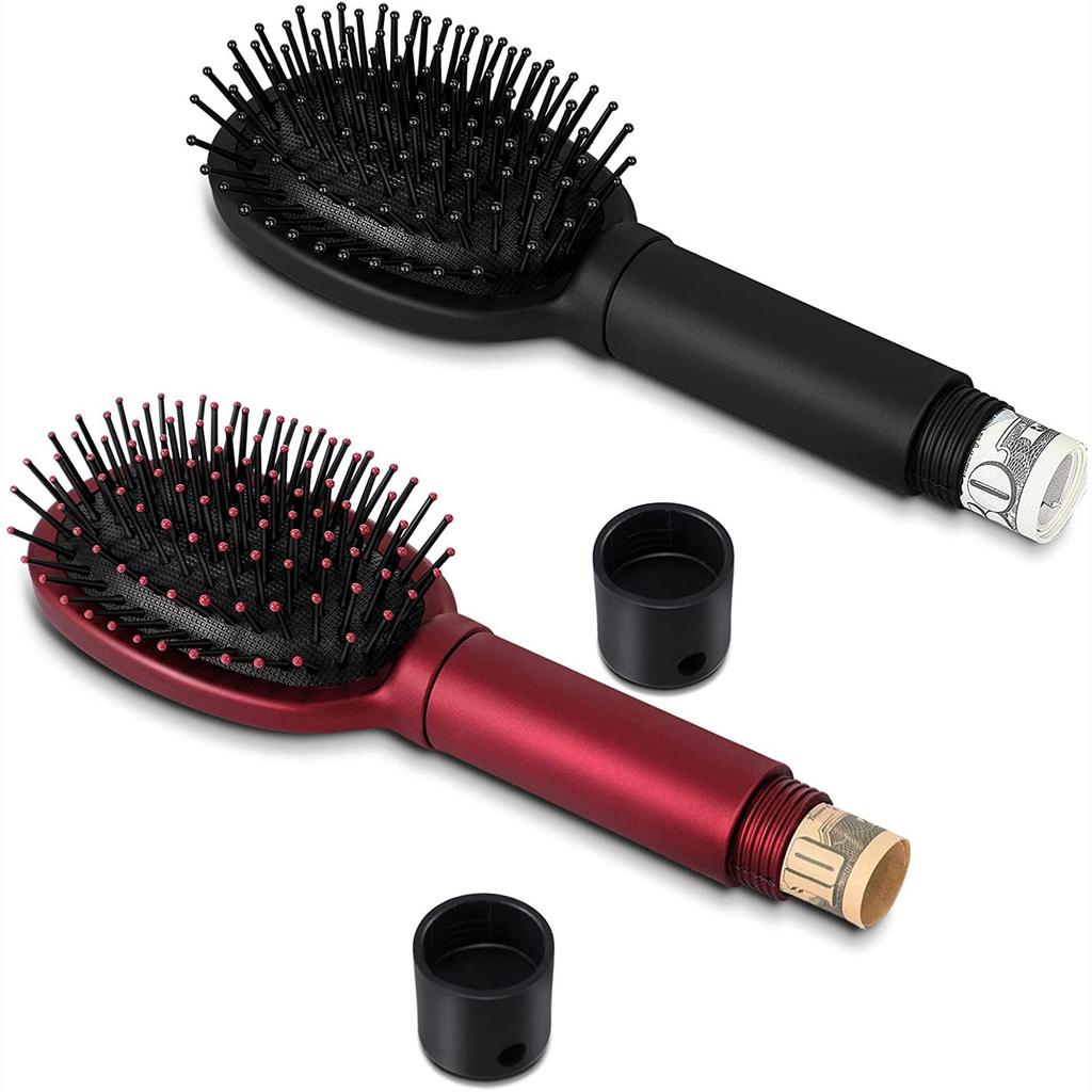 Hair Brush Secret Stash Safe with Hidden Compartment by HitMyNeed