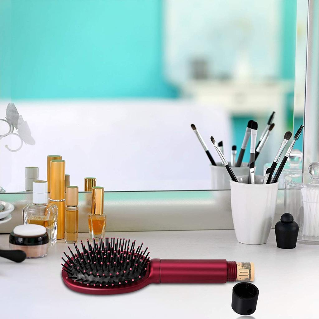Hair Brush Secret Stash Safe with Hidden Compartment by HitMyNeed