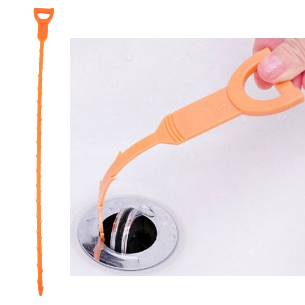 Hair Clog Remover Drain Cleaning Tool 50cm by HitMyNeed