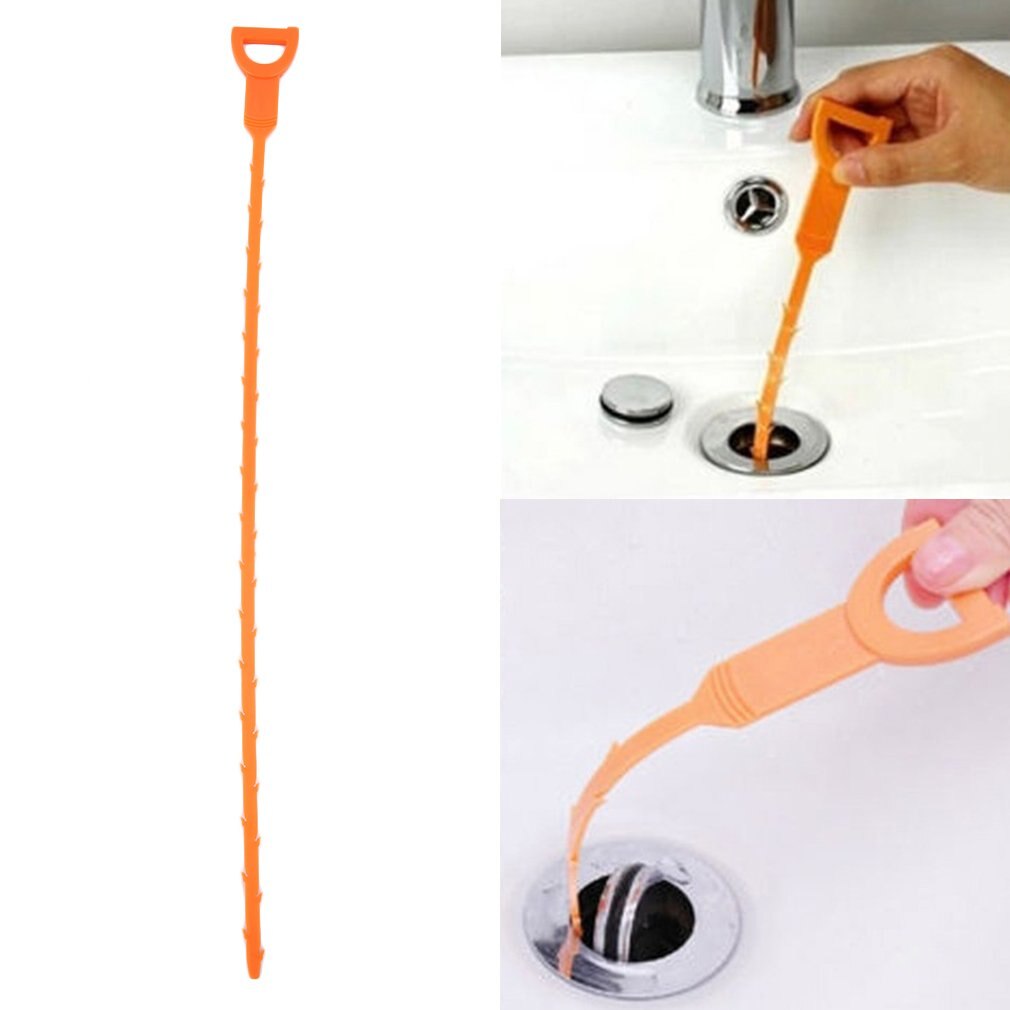 Hair Clog Remover Drain Cleaning Tool 50cm by HitMyNeed