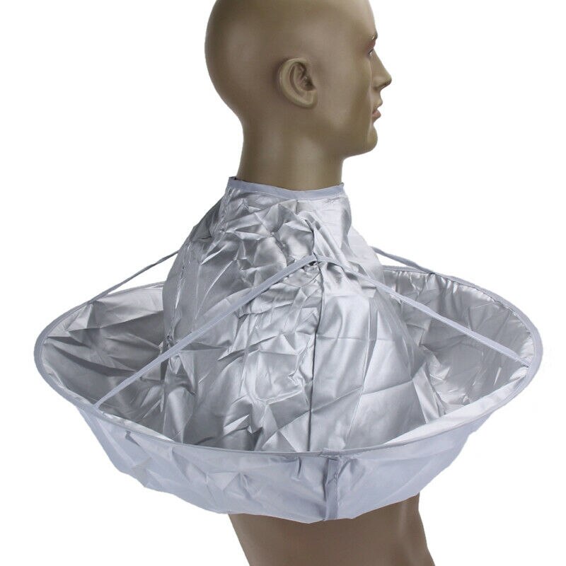 Hair Cutting Cape with Hair Catcher for Barbers by HitMyNeed