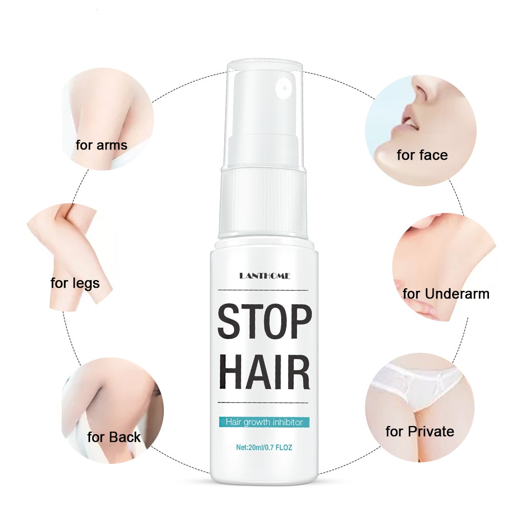 Hair Removal Spray Serum for Smooth Skin 20ml by HitMyNeed