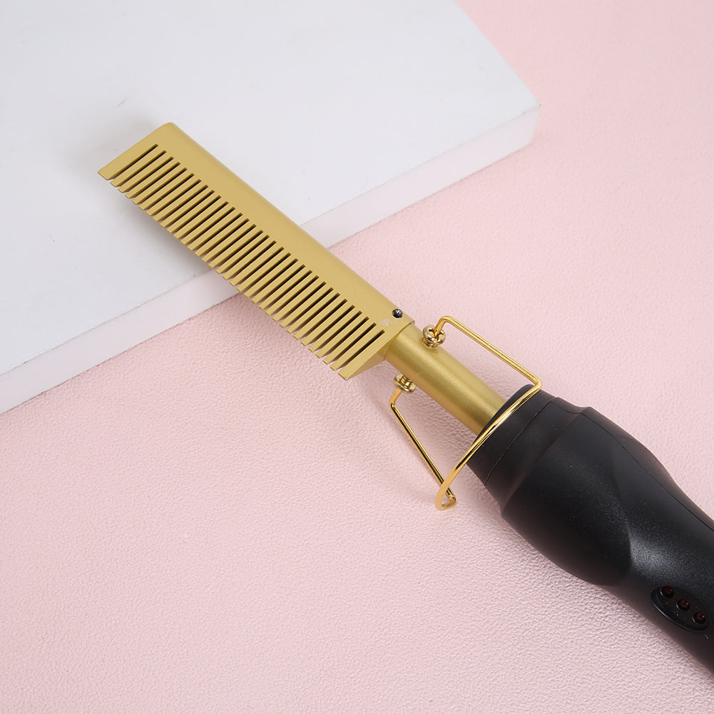 Hair Straightening Heating Comb with 3 Heat Modes eu-plug by HitMyNeed