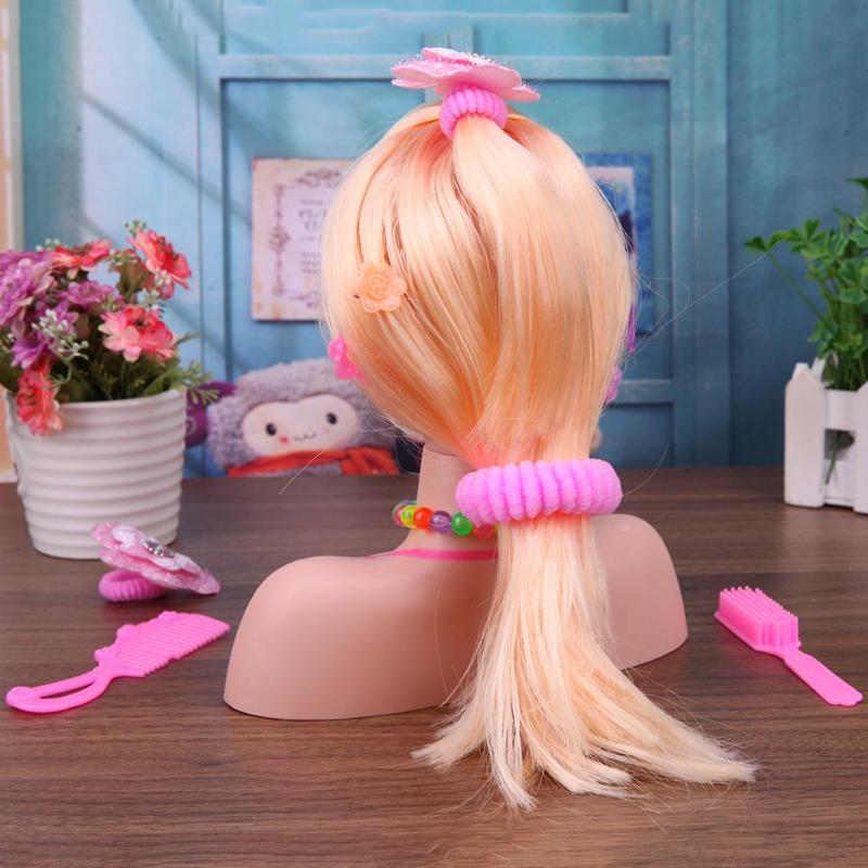 Hair Styling Doll Head with Accessories for Kids by HitMyNeed