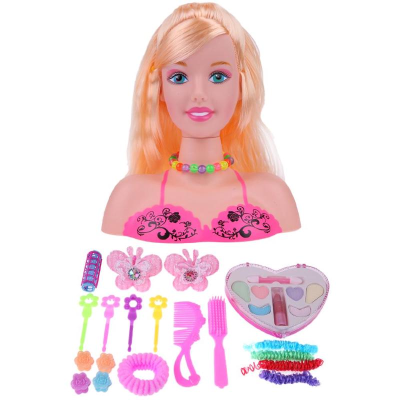Hair Styling Doll Head with Accessories for Kids by HitMyNeed