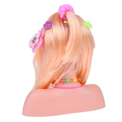 Hair Styling Doll Head with Accessories for Kids by HitMyNeed