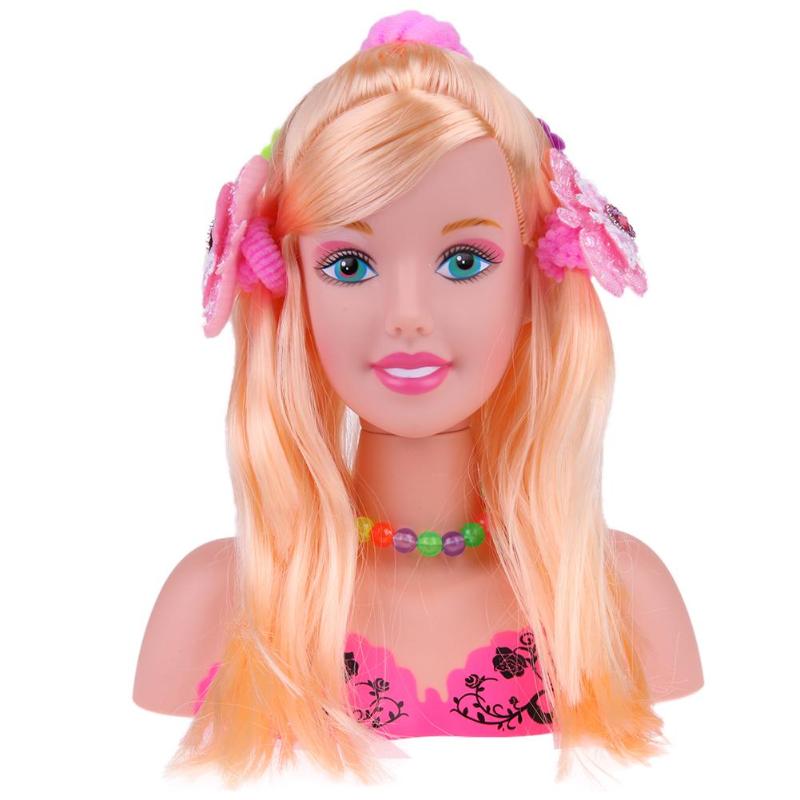 Hair Styling Doll Head with Accessories for Kids by HitMyNeed