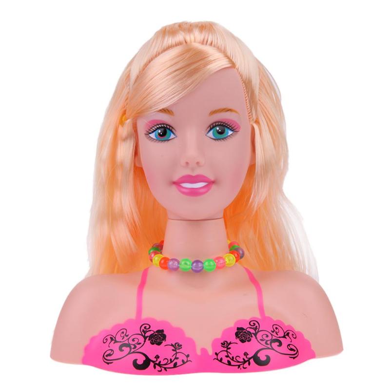 Hair Styling Doll Head with Accessories for Kids by HitMyNeed