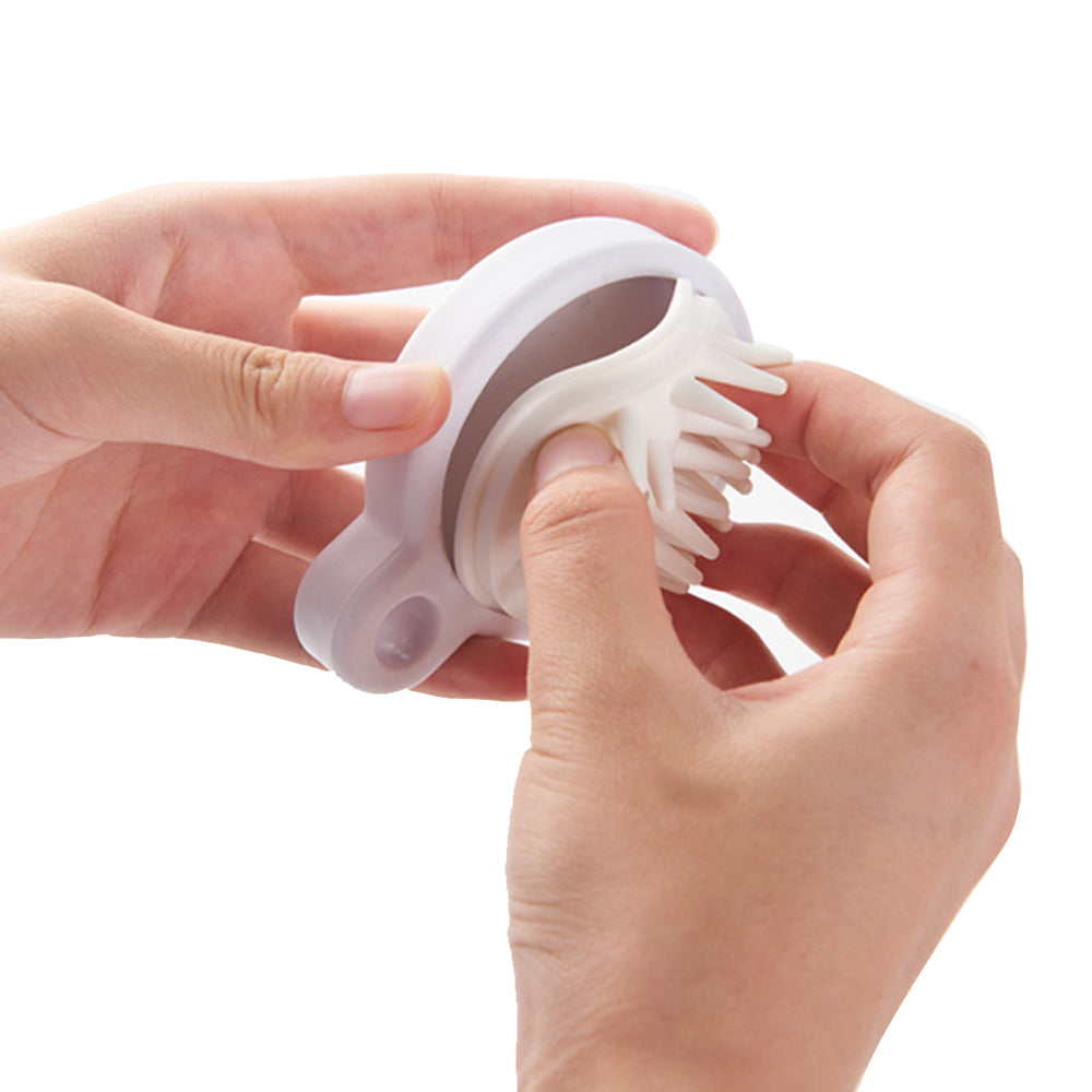 Hair Washing Brush Scalp Massager by HitMyNeed