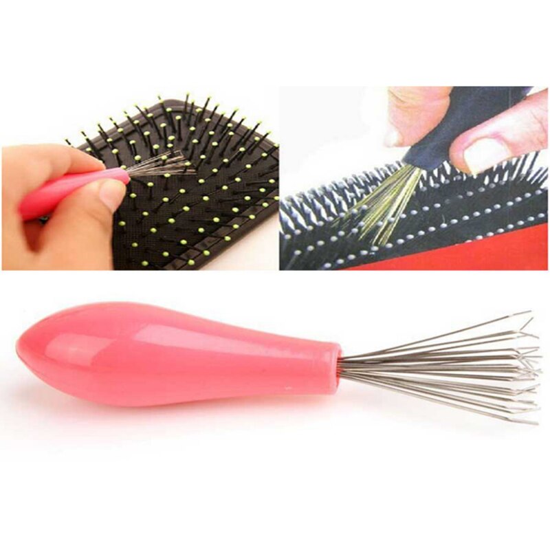Hairbrush Cleaner Tool with Fine Steel Bristles by HitMyNeed
