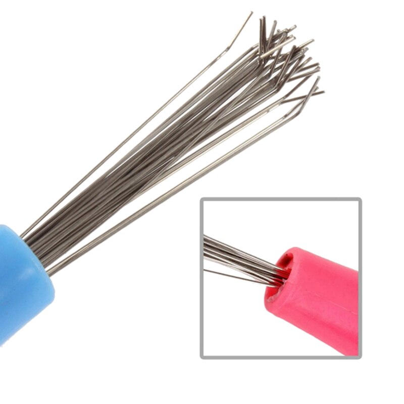Hairbrush Cleaner Tool with Fine Steel Bristles by HitMyNeed