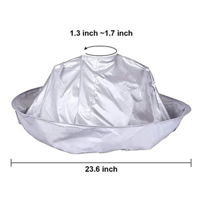 Haircut Umbrella Barber Cape for Clean Trims by HitMyNeed