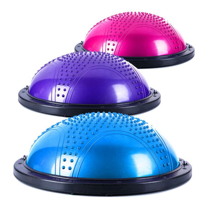 Half Balance Ball with Resistance Bands & Pump by HitMyNeed