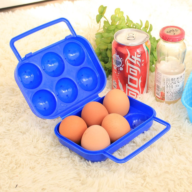 Half Dozen Plastic Egg Tray for Secure Storage by HitMyNeed