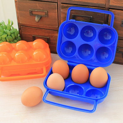 Half Dozen Plastic Egg Tray for Secure Storage by HitMyNeed