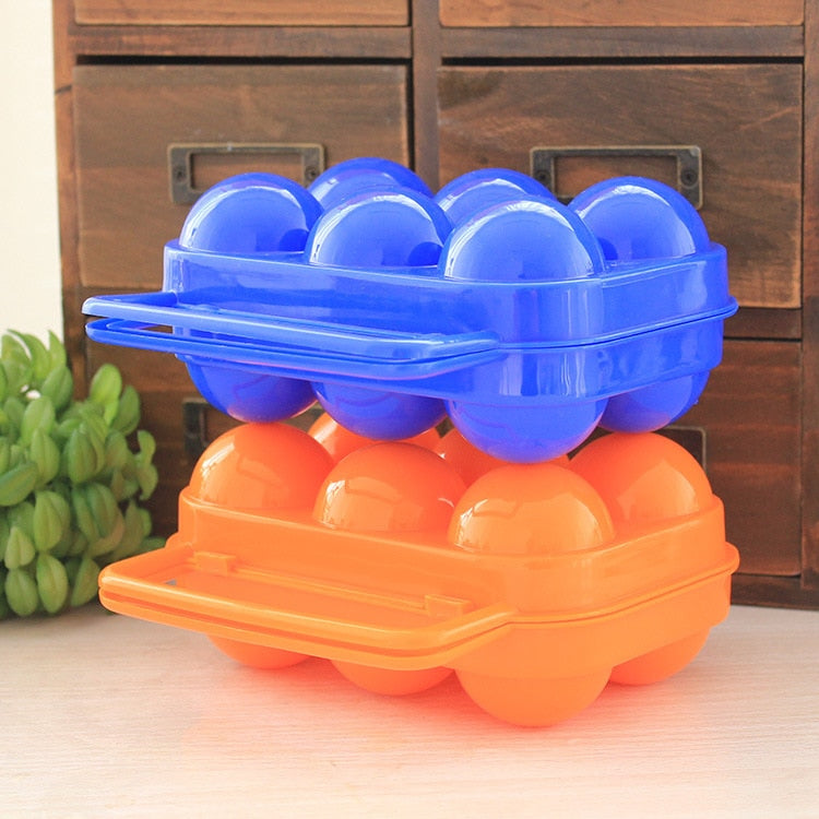 Half Dozen Plastic Egg Tray for Secure Storage by HitMyNeed