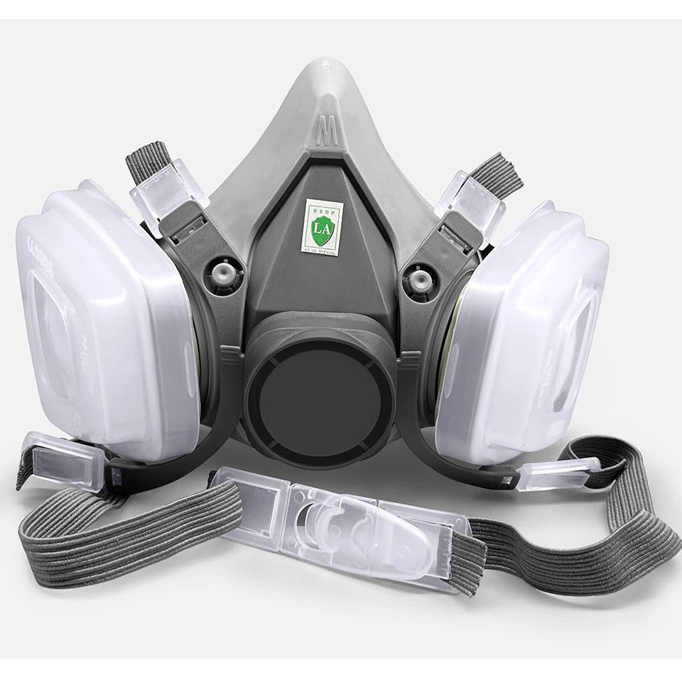 Half-Face Respirator Mask with 5N11 Particle Filters by HitMyNeed