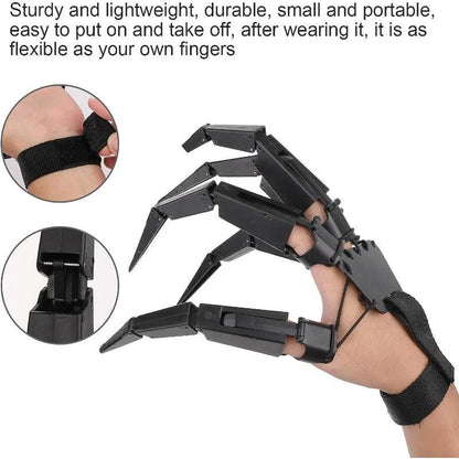 Halloween Articulated Skeleton Finger Gloves by HitMyNeed