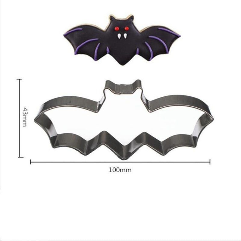 Halloween Cookie Cutter Set - Ghost, Bat & Web (3pcs) by HitMyNeed