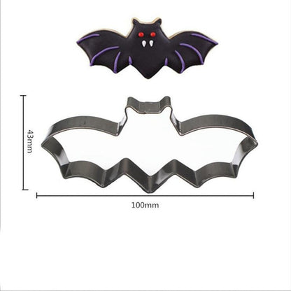 Halloween Cookie Cutter Set - Ghost, Bat & Web (3pcs) by HitMyNeed