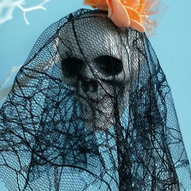 Halloween Foam Skull Bride Hanging Ornament by HitMyNeed