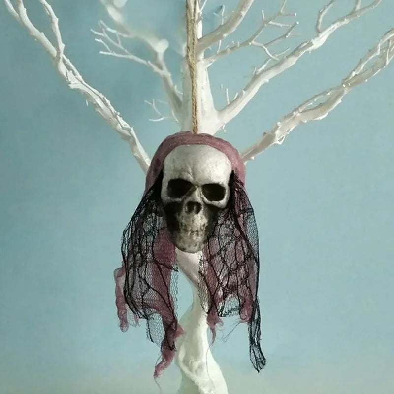 Halloween Foam Skull Bride Hanging Ornament 1.0 by HitMyNeed
